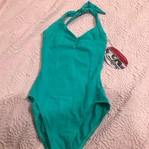 NWOT Capezio Halter Leotard